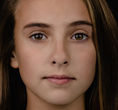 Young Girl Close Up