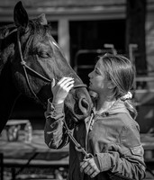 Country Girl  & Horse A